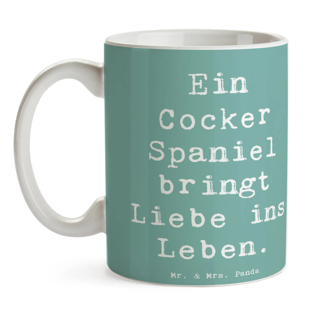 Tasse Spruch Liebe Cocker Spaniel Tasse, Kaffeetasse, Teetasse, Becher, Kaffeebecher, Teebecher, Keramiktasse, Porzellantasse, Büro Tasse, Geschenk Tasse, Tasse Sprüche, Tasse Motive, Kaffeetassen, Tasse bedrucken, Designer Tasse, Cappuccino Tassen, Schöne Teetassen, Hund, Hunderasse, Rassehund, Hundebesitzer, Geschenk, Tierfreund, Schenken, Welpe