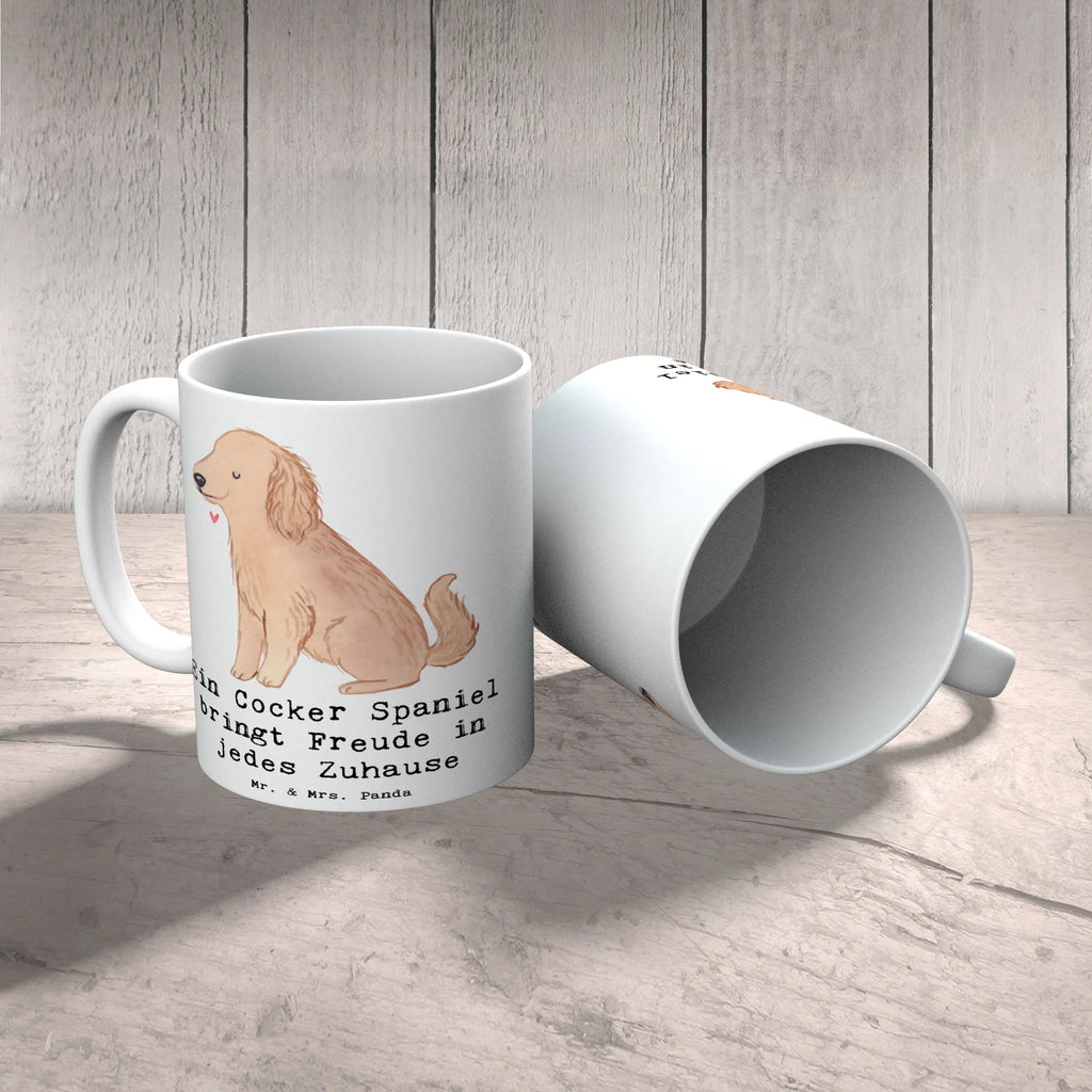 Tasse Cocker Spaniel Freude Tasse, Kaffeetasse, Teetasse, Becher, Kaffeebecher, Teebecher, Keramiktasse, Porzellantasse, Büro Tasse, Geschenk Tasse, Tasse Sprüche, Tasse Motive, Kaffeetassen, Tasse bedrucken, Designer Tasse, Cappuccino Tassen, Schöne Teetassen, Hund, Hunderasse, Rassehund, Hundebesitzer, Geschenk, Tierfreund, Schenken, Welpe