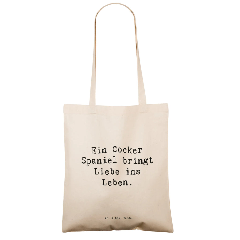 Tragetasche Spruch Liebe Cocker Spaniel Beuteltasche, Beutel, Einkaufstasche, Jutebeutel, Stoffbeutel, Tasche, Shopper, Umhängetasche, Strandtasche, Schultertasche, Stofftasche, Tragetasche, Badetasche, Jutetasche, Einkaufstüte, Laptoptasche, Hund, Hunderasse, Rassehund, Hundebesitzer, Geschenk, Tierfreund, Schenken, Welpe