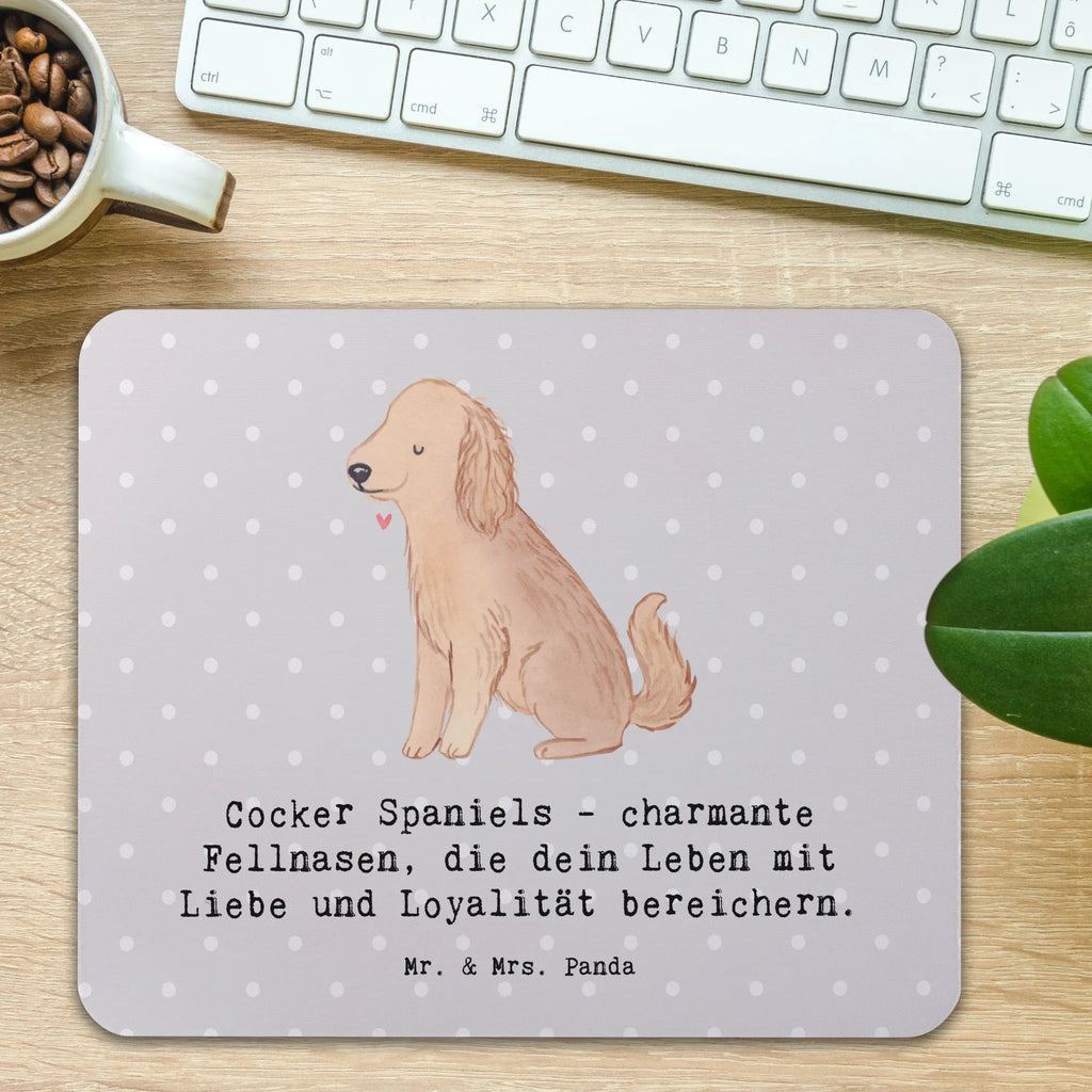 Mauspad Cocker Spaniel Liebe Mousepad, Computer zubehör, Büroausstattung, PC Zubehör, Arbeitszimmer, Mauspad, Einzigartiges Mauspad, Designer Mauspad, Mausunterlage, Mauspad Büro, Hund, Hunderasse, Rassehund, Hundebesitzer, Geschenk, Tierfreund, Schenken, Welpe