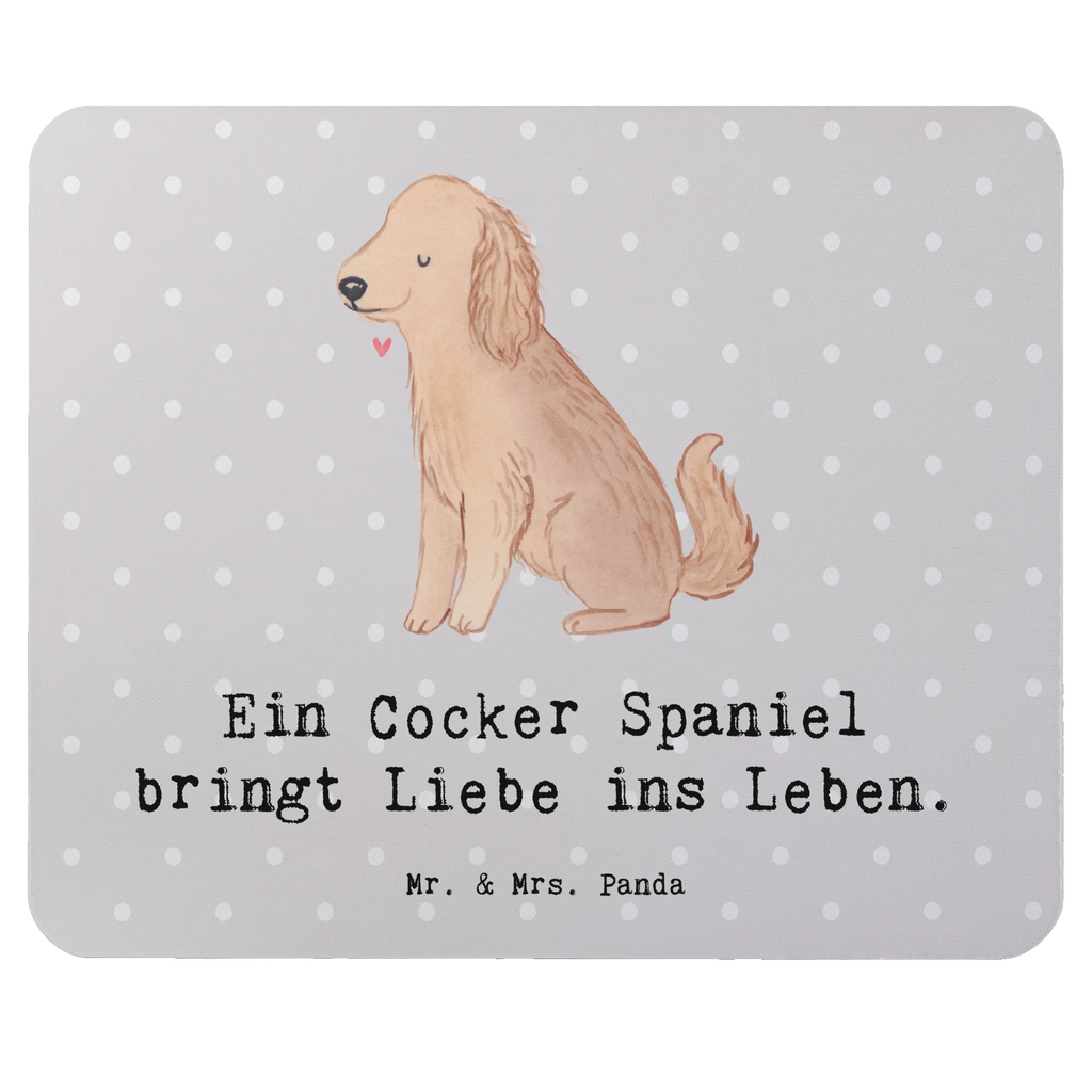 Mauspad Liebe Cocker Spaniel Mousepad, Computer zubehör, Büroausstattung, PC Zubehör, Arbeitszimmer, Mauspad, Einzigartiges Mauspad, Designer Mauspad, Mausunterlage, Mauspad Büro, Hund, Hunderasse, Rassehund, Hundebesitzer, Geschenk, Tierfreund, Schenken, Welpe