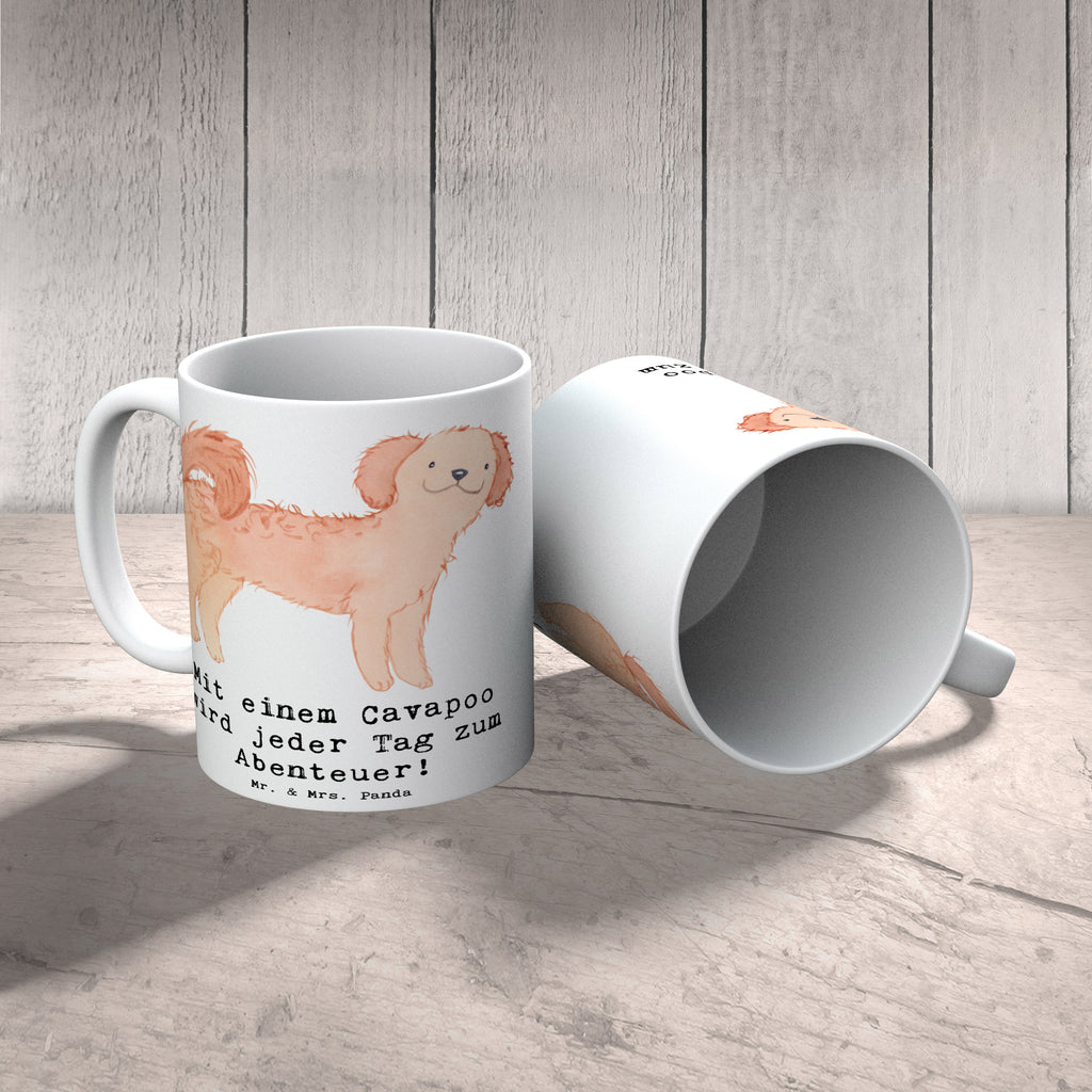 Tasse Cavapoo Abenteuer Tasse, Kaffeetasse, Teetasse, Becher, Kaffeebecher, Teebecher, Keramiktasse, Porzellantasse, Büro Tasse, Geschenk Tasse, Tasse Sprüche, Tasse Motive, Kaffeetassen, Tasse bedrucken, Designer Tasse, Cappuccino Tassen, Schöne Teetassen, Hund, Hunderasse, Rassehund, Hundebesitzer, Geschenk, Tierfreund, Schenken, Welpe