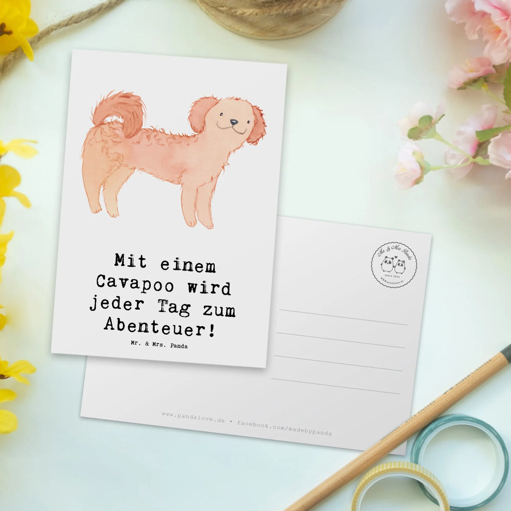 Postkarte Cavapoo Abenteuer Postkarte, Karte, Geschenkkarte, Grußkarte, Einladung, Ansichtskarte, Geburtstagskarte, Einladungskarte, Dankeskarte, Ansichtskarten, Einladung Geburtstag, Einladungskarten Geburtstag, Hund, Hunderasse, Rassehund, Hundebesitzer, Geschenk, Tierfreund, Schenken, Welpe