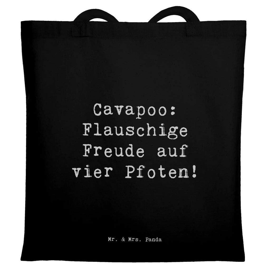 Tragetasche Spruch Cavapoo Flauschigkeit Beuteltasche, Beutel, Einkaufstasche, Jutebeutel, Stoffbeutel, Tasche, Shopper, Umhängetasche, Strandtasche, Schultertasche, Stofftasche, Tragetasche, Badetasche, Jutetasche, Einkaufstüte, Laptoptasche, Hund, Hunderasse, Rassehund, Hundebesitzer, Geschenk, Tierfreund, Schenken, Welpe