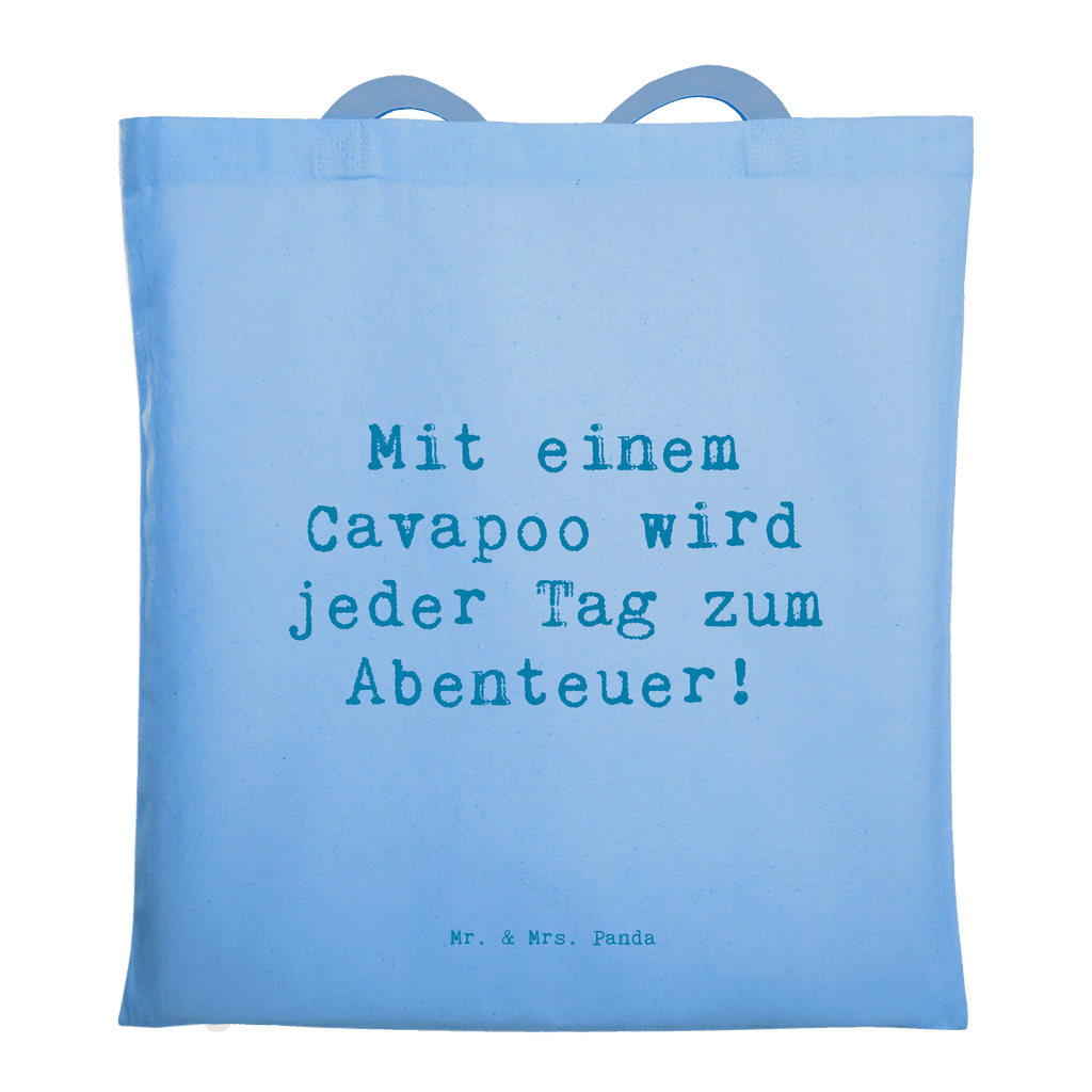 Tragetasche Spruch Cavapoo Abenteuer Beuteltasche, Beutel, Einkaufstasche, Jutebeutel, Stoffbeutel, Tasche, Shopper, Umhängetasche, Strandtasche, Schultertasche, Stofftasche, Tragetasche, Badetasche, Jutetasche, Einkaufstüte, Laptoptasche, Hund, Hunderasse, Rassehund, Hundebesitzer, Geschenk, Tierfreund, Schenken, Welpe