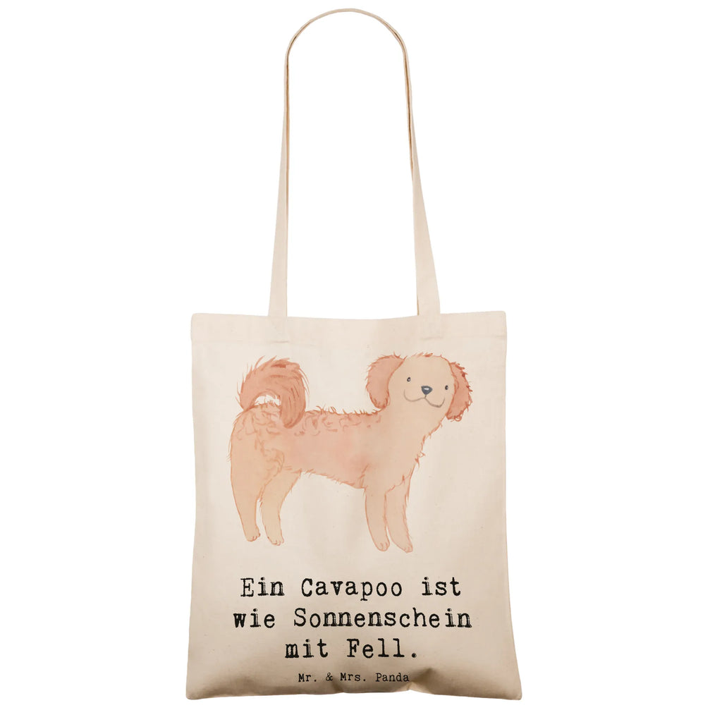 Tragetasche Cavapoo Sonnenschein Beuteltasche, Beutel, Einkaufstasche, Jutebeutel, Stoffbeutel, Tasche, Shopper, Umhängetasche, Strandtasche, Schultertasche, Stofftasche, Tragetasche, Badetasche, Jutetasche, Einkaufstüte, Laptoptasche, Hund, Hunderasse, Rassehund, Hundebesitzer, Geschenk, Tierfreund, Schenken, Welpe