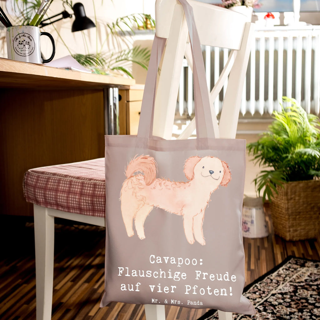 Tragetasche Cavapoo Flauschigkeit Beuteltasche, Beutel, Einkaufstasche, Jutebeutel, Stoffbeutel, Tasche, Shopper, Umhängetasche, Strandtasche, Schultertasche, Stofftasche, Tragetasche, Badetasche, Jutetasche, Einkaufstüte, Laptoptasche, Hund, Hunderasse, Rassehund, Hundebesitzer, Geschenk, Tierfreund, Schenken, Welpe