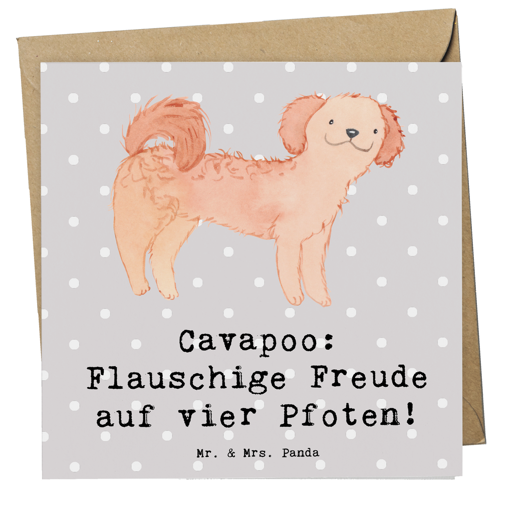 Deluxe Karte Cavapoo Flauschigkeit Karte, Grußkarte, Klappkarte, Einladungskarte, Glückwunschkarte, Hochzeitskarte, Geburtstagskarte, Hochwertige Grußkarte, Hochwertige Klappkarte, Hund, Hunderasse, Rassehund, Hundebesitzer, Geschenk, Tierfreund, Schenken, Welpe