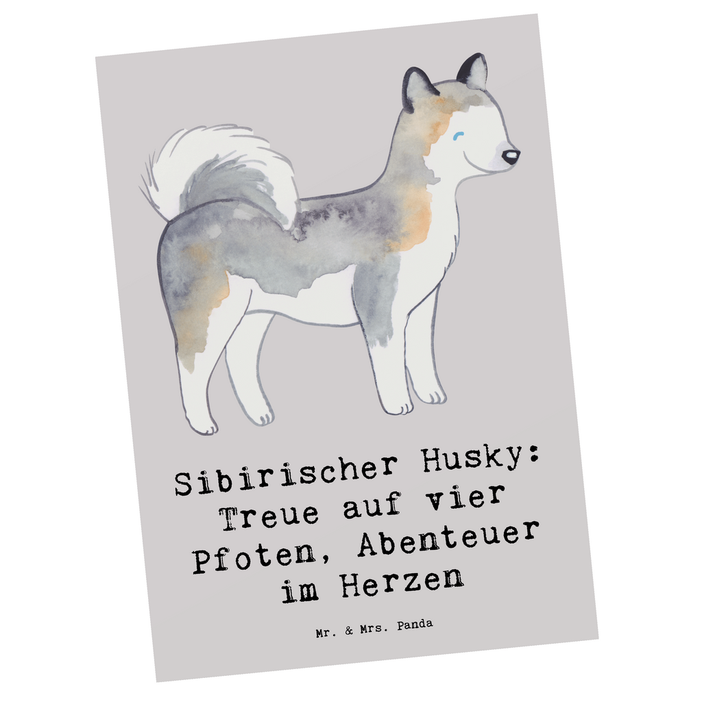 Postkarte Sibirischer Husky Postkarte, Karte, Geschenkkarte, Grußkarte, Einladung, Ansichtskarte, Geburtstagskarte, Einladungskarte, Dankeskarte, Ansichtskarten, Einladung Geburtstag, Einladungskarten Geburtstag, Hund, Hunderasse, Rassehund, Hundebesitzer, Geschenk, Tierfreund, Schenken, Welpe