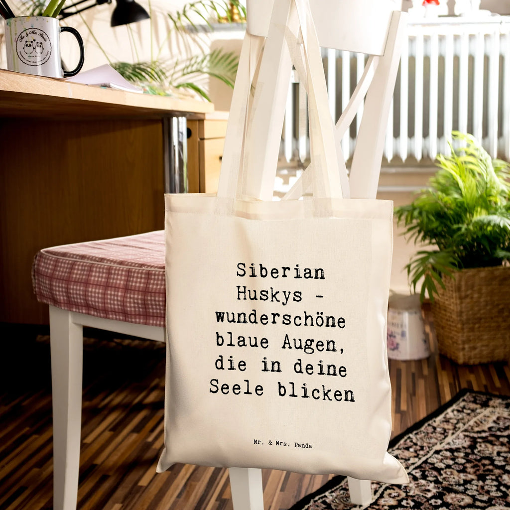 Tragetasche Spruch Siberian Husky Augenzauber Beuteltasche, Beutel, Einkaufstasche, Jutebeutel, Stoffbeutel, Tasche, Shopper, Umhängetasche, Strandtasche, Schultertasche, Stofftasche, Tragetasche, Badetasche, Jutetasche, Einkaufstüte, Laptoptasche, Hund, Hunderasse, Rassehund, Hundebesitzer, Geschenk, Tierfreund, Schenken, Welpe