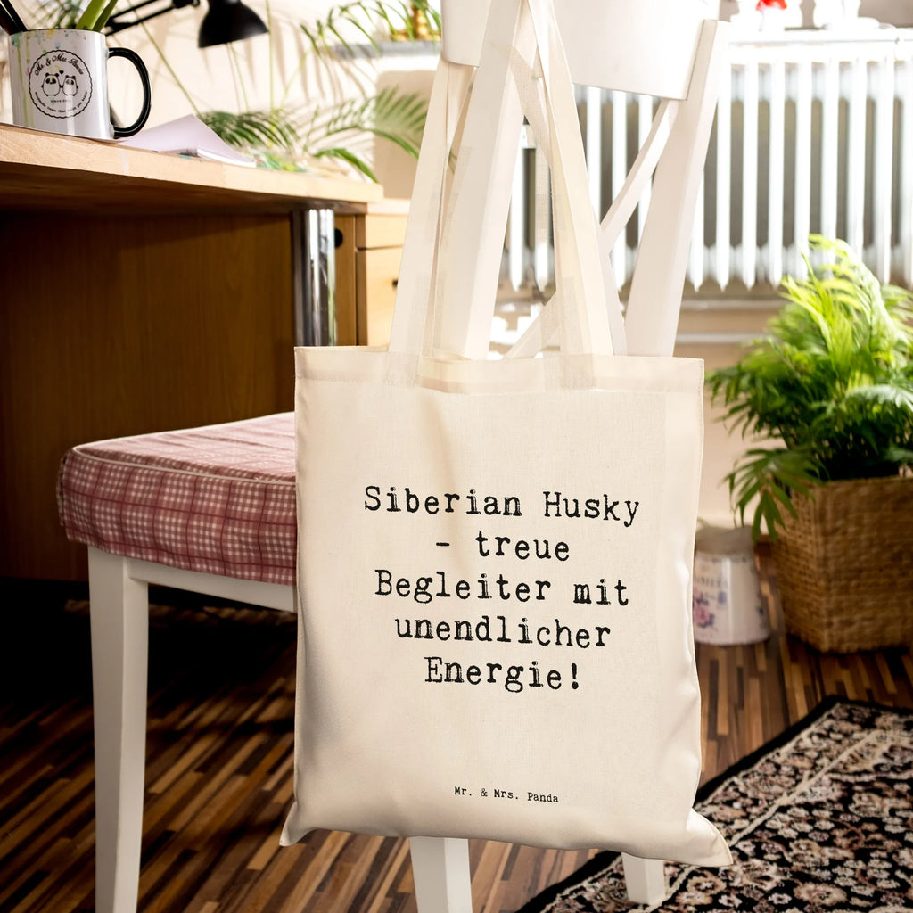 Tragetasche Spruch Siberian Husky Energie Beuteltasche, Beutel, Einkaufstasche, Jutebeutel, Stoffbeutel, Tasche, Shopper, Umhängetasche, Strandtasche, Schultertasche, Stofftasche, Tragetasche, Badetasche, Jutetasche, Einkaufstüte, Laptoptasche, Hund, Hunderasse, Rassehund, Hundebesitzer, Geschenk, Tierfreund, Schenken, Welpe