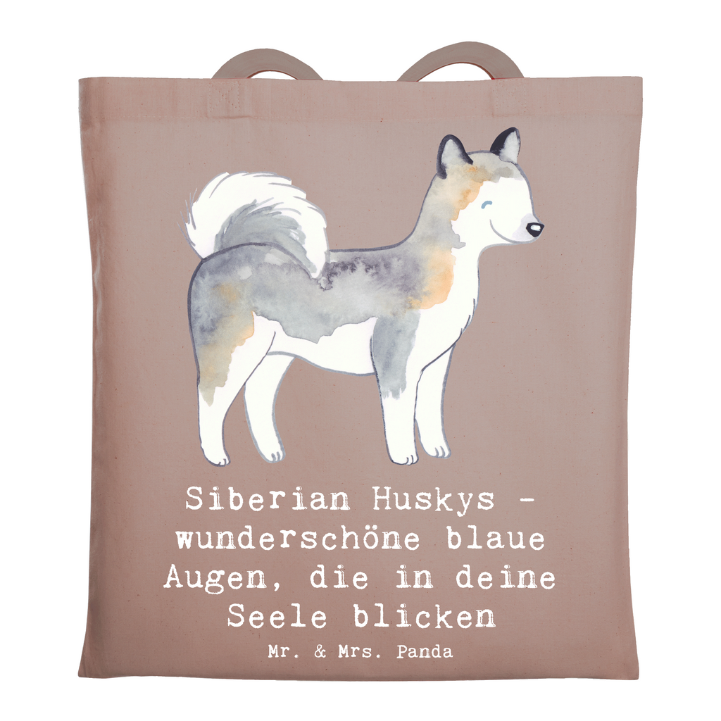 Tragetasche Siberian Husky Augenzauber Beuteltasche, Beutel, Einkaufstasche, Jutebeutel, Stoffbeutel, Tasche, Shopper, Umhängetasche, Strandtasche, Schultertasche, Stofftasche, Tragetasche, Badetasche, Jutetasche, Einkaufstüte, Laptoptasche, Hund, Hunderasse, Rassehund, Hundebesitzer, Geschenk, Tierfreund, Schenken, Welpe