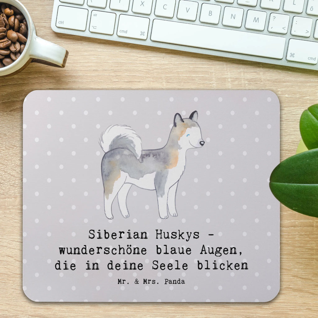 Mauspad Siberian Husky Augenzauber Mousepad, Computer zubehör, Büroausstattung, PC Zubehör, Arbeitszimmer, Mauspad, Einzigartiges Mauspad, Designer Mauspad, Mausunterlage, Mauspad Büro, Hund, Hunderasse, Rassehund, Hundebesitzer, Geschenk, Tierfreund, Schenken, Welpe