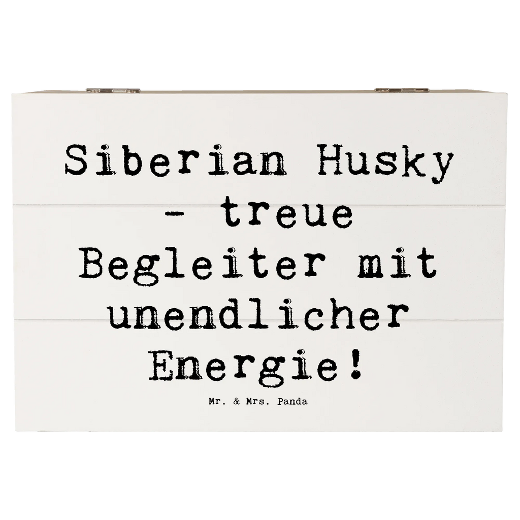 Holzkiste Spruch Siberian Husky Energie Holzkiste, Kiste, Schatzkiste, Truhe, Schatulle, XXL, Erinnerungsbox, Erinnerungskiste, Dekokiste, Aufbewahrungsbox, Geschenkbox, Geschenkdose, Hund, Hunderasse, Rassehund, Hundebesitzer, Geschenk, Tierfreund, Schenken, Welpe