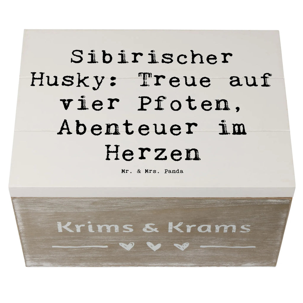 Holzkiste Spruch Sibirischer Husky Holzkiste, Kiste, Schatzkiste, Truhe, Schatulle, XXL, Erinnerungsbox, Erinnerungskiste, Dekokiste, Aufbewahrungsbox, Geschenkbox, Geschenkdose, Hund, Hunderasse, Rassehund, Hundebesitzer, Geschenk, Tierfreund, Schenken, Welpe