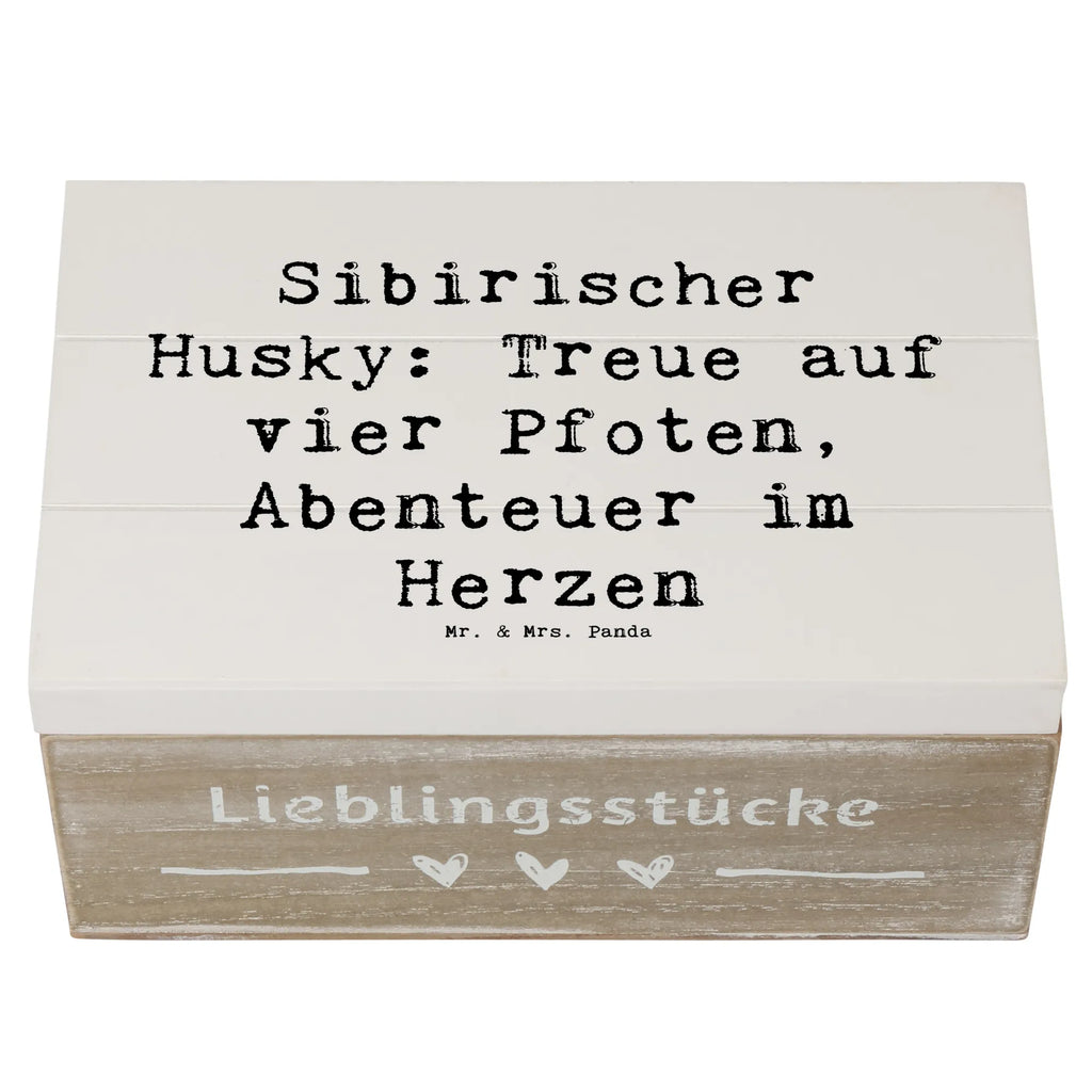 Holzkiste Spruch Sibirischer Husky Holzkiste, Kiste, Schatzkiste, Truhe, Schatulle, XXL, Erinnerungsbox, Erinnerungskiste, Dekokiste, Aufbewahrungsbox, Geschenkbox, Geschenkdose, Hund, Hunderasse, Rassehund, Hundebesitzer, Geschenk, Tierfreund, Schenken, Welpe