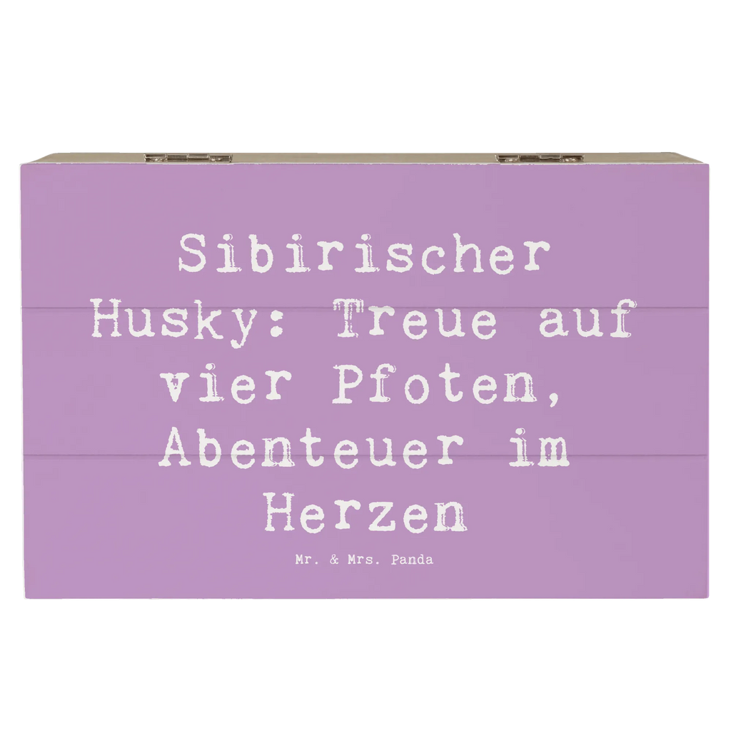 Holzkiste Spruch Sibirischer Husky Holzkiste, Kiste, Schatzkiste, Truhe, Schatulle, XXL, Erinnerungsbox, Erinnerungskiste, Dekokiste, Aufbewahrungsbox, Geschenkbox, Geschenkdose, Hund, Hunderasse, Rassehund, Hundebesitzer, Geschenk, Tierfreund, Schenken, Welpe