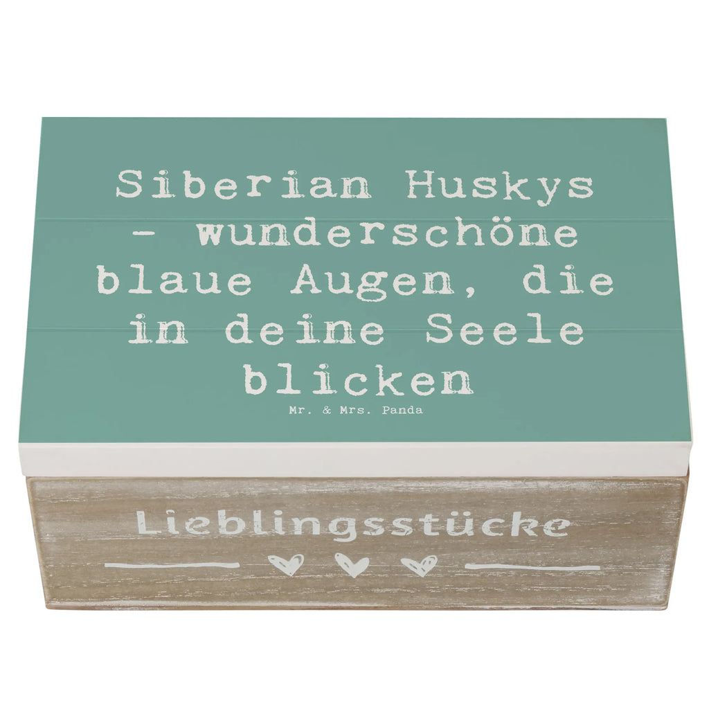 Holzkiste Spruch Siberian Husky Augenzauber Holzkiste, Kiste, Schatzkiste, Truhe, Schatulle, XXL, Erinnerungsbox, Erinnerungskiste, Dekokiste, Aufbewahrungsbox, Geschenkbox, Geschenkdose, Hund, Hunderasse, Rassehund, Hundebesitzer, Geschenk, Tierfreund, Schenken, Welpe