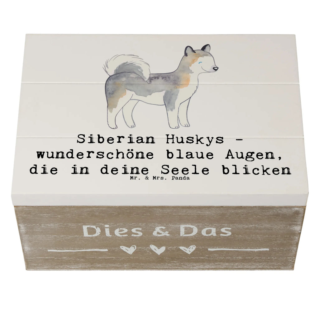 Holzkiste Siberian Husky Augenzauber Holzkiste, Kiste, Schatzkiste, Truhe, Schatulle, XXL, Erinnerungsbox, Erinnerungskiste, Dekokiste, Aufbewahrungsbox, Geschenkbox, Geschenkdose, Hund, Hunderasse, Rassehund, Hundebesitzer, Geschenk, Tierfreund, Schenken, Welpe