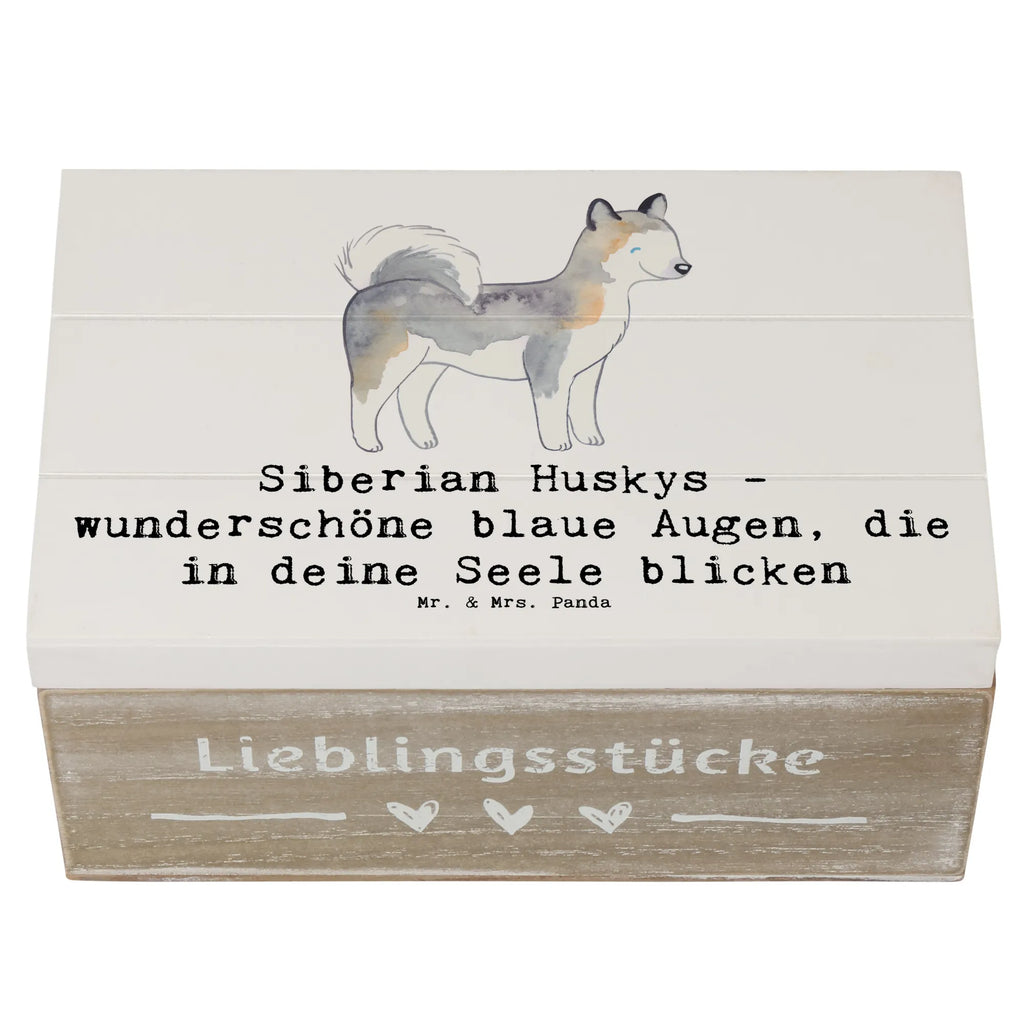 Holzkiste Siberian Husky Augenzauber Holzkiste, Kiste, Schatzkiste, Truhe, Schatulle, XXL, Erinnerungsbox, Erinnerungskiste, Dekokiste, Aufbewahrungsbox, Geschenkbox, Geschenkdose, Hund, Hunderasse, Rassehund, Hundebesitzer, Geschenk, Tierfreund, Schenken, Welpe