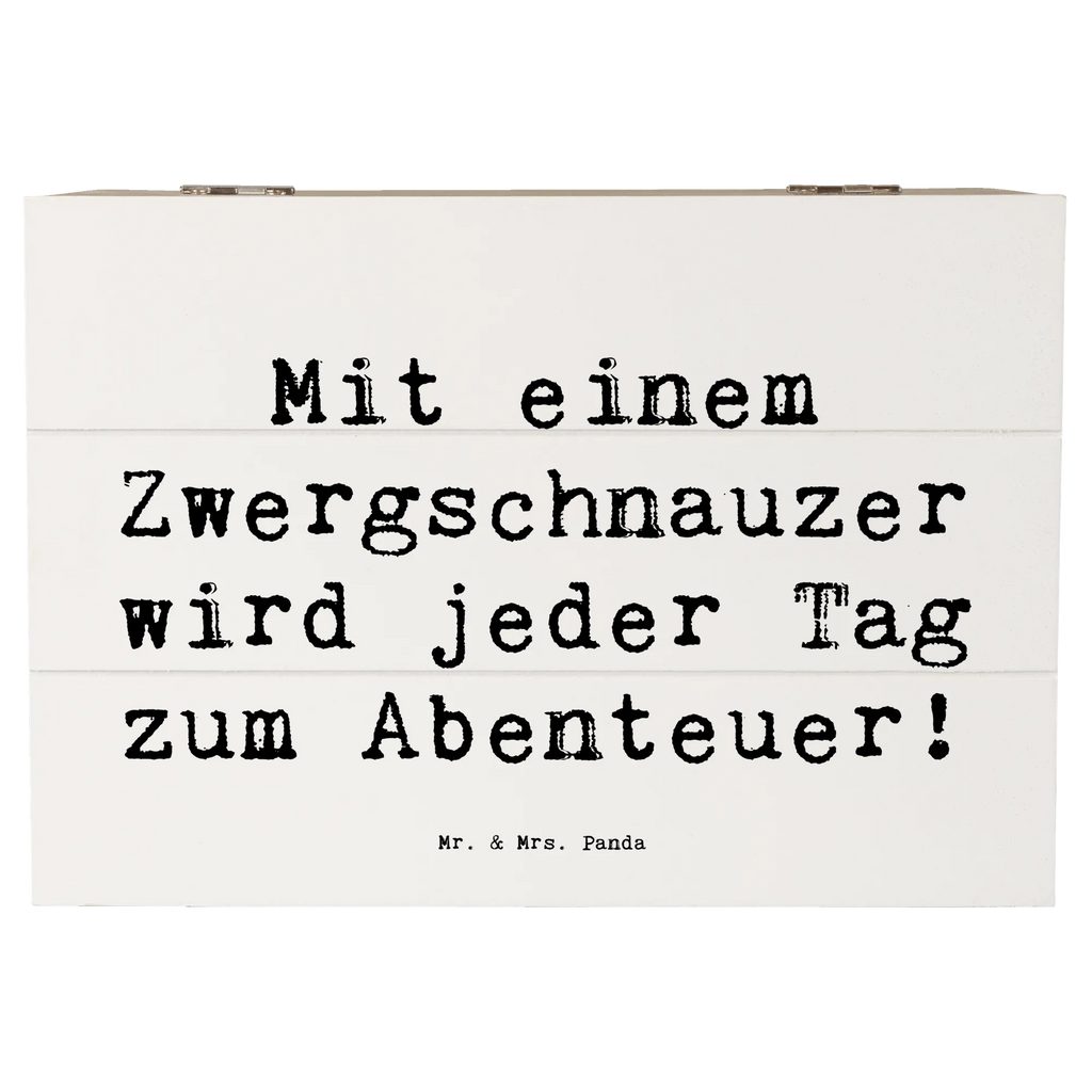 Holzkiste Spruch Zwergschnauzer Abenteuer Holzkiste, Kiste, Schatzkiste, Truhe, Schatulle, XXL, Erinnerungsbox, Erinnerungskiste, Dekokiste, Aufbewahrungsbox, Geschenkbox, Geschenkdose, Hund, Hunderasse, Rassehund, Hundebesitzer, Geschenk, Tierfreund, Schenken, Welpe