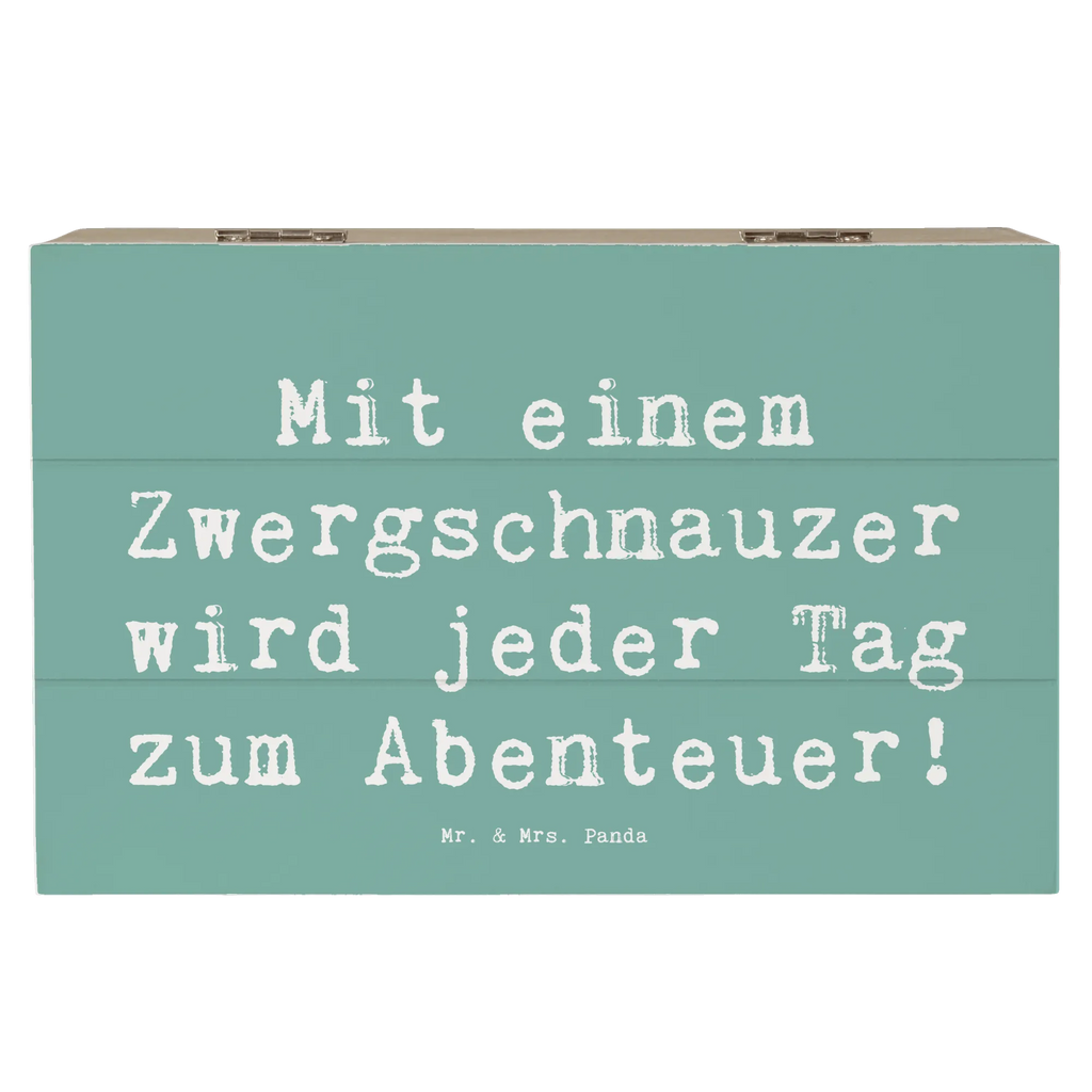 Holzkiste Spruch Zwergschnauzer Abenteuer Holzkiste, Kiste, Schatzkiste, Truhe, Schatulle, XXL, Erinnerungsbox, Erinnerungskiste, Dekokiste, Aufbewahrungsbox, Geschenkbox, Geschenkdose, Hund, Hunderasse, Rassehund, Hundebesitzer, Geschenk, Tierfreund, Schenken, Welpe