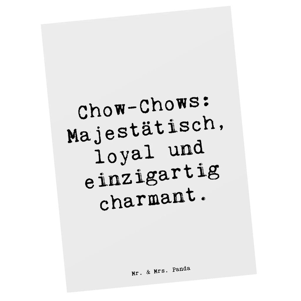 Postkarte Spruch Chow-Chow Charme Postkarte, Karte, Geschenkkarte, Grußkarte, Einladung, Ansichtskarte, Geburtstagskarte, Einladungskarte, Dankeskarte, Ansichtskarten, Einladung Geburtstag, Einladungskarten Geburtstag, Hund, Hunderasse, Rassehund, Hundebesitzer, Geschenk, Tierfreund, Schenken, Welpe