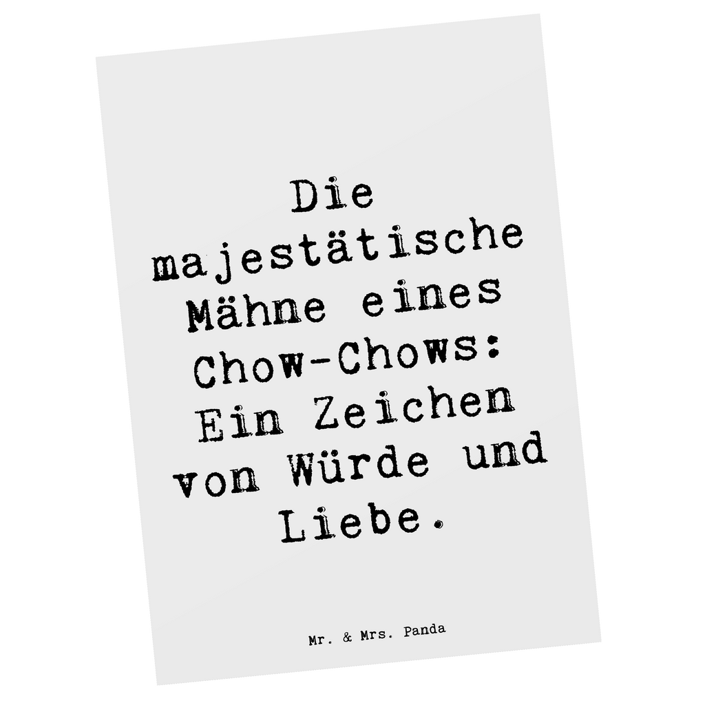 Postkarte Spruch Chow-Chow Mähne Postkarte, Karte, Geschenkkarte, Grußkarte, Einladung, Ansichtskarte, Geburtstagskarte, Einladungskarte, Dankeskarte, Ansichtskarten, Einladung Geburtstag, Einladungskarten Geburtstag, Hund, Hunderasse, Rassehund, Hundebesitzer, Geschenk, Tierfreund, Schenken, Welpe