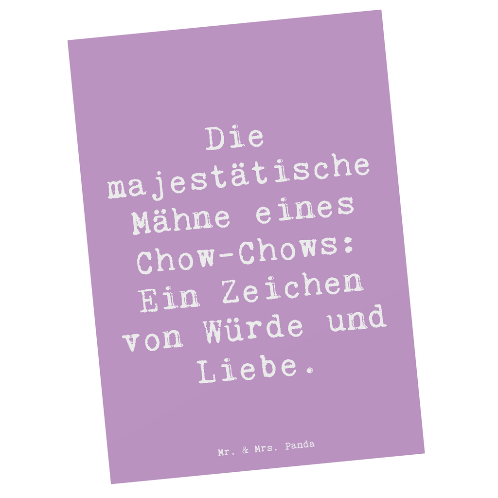 Postkarte Spruch Chow-Chow Mähne Postkarte, Karte, Geschenkkarte, Grußkarte, Einladung, Ansichtskarte, Geburtstagskarte, Einladungskarte, Dankeskarte, Ansichtskarten, Einladung Geburtstag, Einladungskarten Geburtstag, Hund, Hunderasse, Rassehund, Hundebesitzer, Geschenk, Tierfreund, Schenken, Welpe