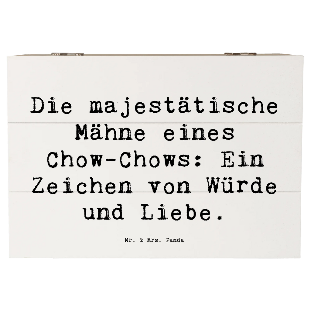 Holzkiste Spruch Chow-Chow Mähne Holzkiste, Kiste, Schatzkiste, Truhe, Schatulle, XXL, Erinnerungsbox, Erinnerungskiste, Dekokiste, Aufbewahrungsbox, Geschenkbox, Geschenkdose, Hund, Hunderasse, Rassehund, Hundebesitzer, Geschenk, Tierfreund, Schenken, Welpe