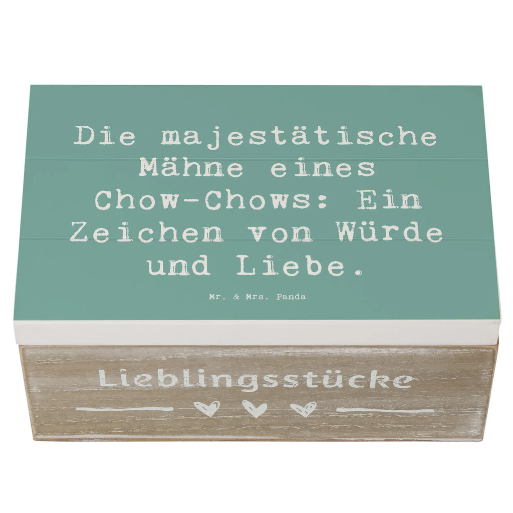 Holzkiste Spruch Chow-Chow Mähne Holzkiste, Kiste, Schatzkiste, Truhe, Schatulle, XXL, Erinnerungsbox, Erinnerungskiste, Dekokiste, Aufbewahrungsbox, Geschenkbox, Geschenkdose, Hund, Hunderasse, Rassehund, Hundebesitzer, Geschenk, Tierfreund, Schenken, Welpe