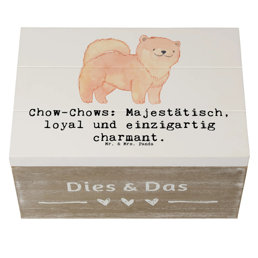 Holzkiste Chow-Chow Charme Holzkiste, Kiste, Schatzkiste, Truhe, Schatulle, XXL, Erinnerungsbox, Erinnerungskiste, Dekokiste, Aufbewahrungsbox, Geschenkbox, Geschenkdose, Hund, Hunderasse, Rassehund, Hundebesitzer, Geschenk, Tierfreund, Schenken, Welpe