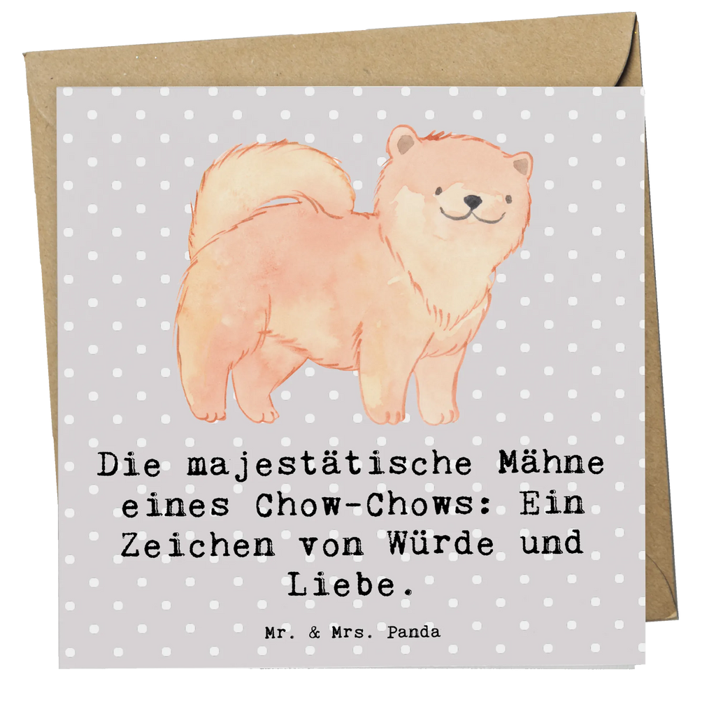 Deluxe Karte Chow-Chow Mähne Karte, Grußkarte, Klappkarte, Einladungskarte, Glückwunschkarte, Hochzeitskarte, Geburtstagskarte, Hochwertige Grußkarte, Hochwertige Klappkarte, Hund, Hunderasse, Rassehund, Hundebesitzer, Geschenk, Tierfreund, Schenken, Welpe