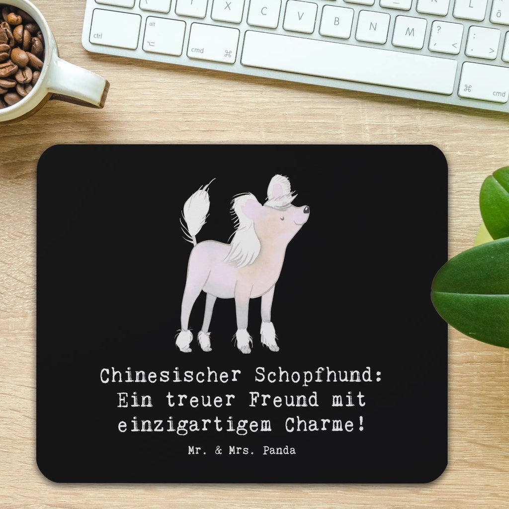 Mauspad Chinesischer Schopfhund Charme Mousepad, Computer zubehör, Büroausstattung, PC Zubehör, Arbeitszimmer, Mauspad, Einzigartiges Mauspad, Designer Mauspad, Mausunterlage, Mauspad Büro, Hund, Hunderasse, Rassehund, Hundebesitzer, Geschenk, Tierfreund, Schenken, Welpe