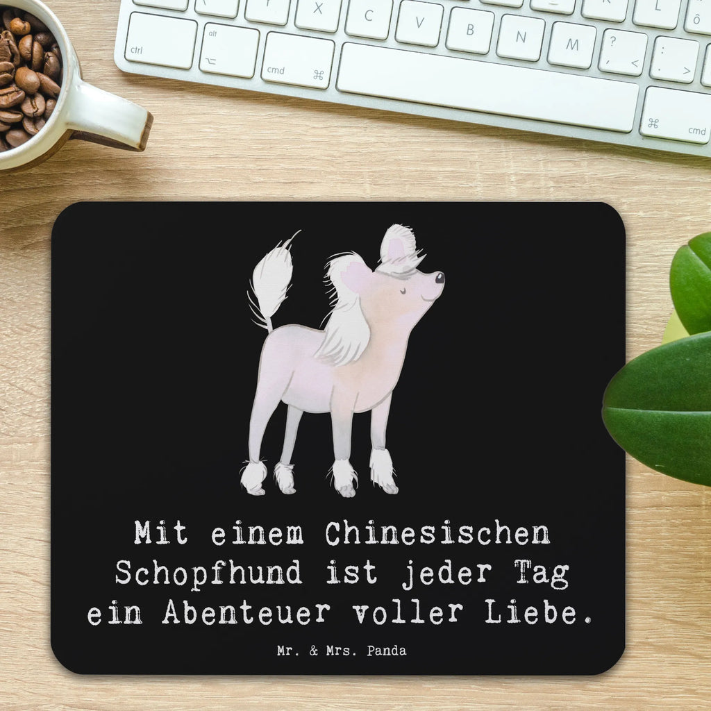 Mauspad Chinesischer Schopfhund Abenteuer Mousepad, Computer zubehör, Büroausstattung, PC Zubehör, Arbeitszimmer, Mauspad, Einzigartiges Mauspad, Designer Mauspad, Mausunterlage, Mauspad Büro, Hund, Hunderasse, Rassehund, Hundebesitzer, Geschenk, Tierfreund, Schenken, Welpe