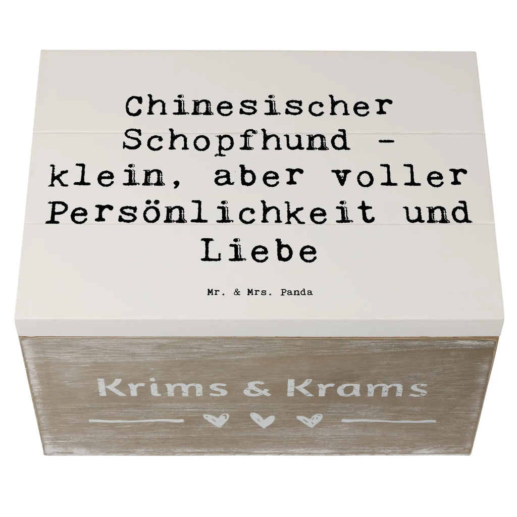 Holzkiste Spruch Chinesischer Schopfhund Liebe Holzkiste, Kiste, Schatzkiste, Truhe, Schatulle, XXL, Erinnerungsbox, Erinnerungskiste, Dekokiste, Aufbewahrungsbox, Geschenkbox, Geschenkdose, Hund, Hunderasse, Rassehund, Hundebesitzer, Geschenk, Tierfreund, Schenken, Welpe