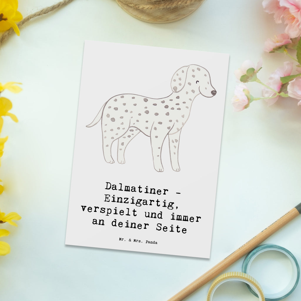 Postkarte Dalmatiner Freund Postkarte, Karte, Geschenkkarte, Grußkarte, Einladung, Ansichtskarte, Geburtstagskarte, Einladungskarte, Dankeskarte, Ansichtskarten, Einladung Geburtstag, Einladungskarten Geburtstag, Hund, Hunderasse, Rassehund, Hundebesitzer, Geschenk, Tierfreund, Schenken, Welpe