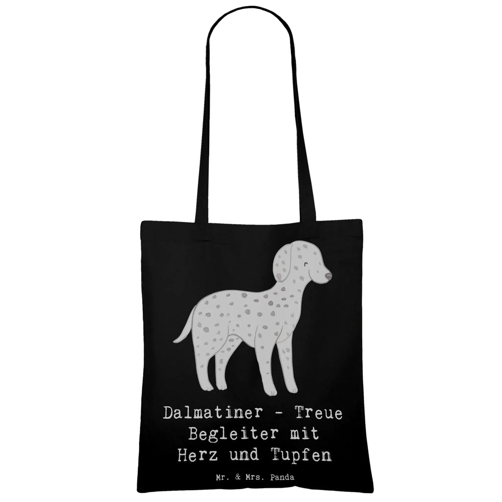 Tragetasche Dalmatiner Herz Beuteltasche, Beutel, Einkaufstasche, Jutebeutel, Stoffbeutel, Tasche, Shopper, Umhängetasche, Strandtasche, Schultertasche, Stofftasche, Tragetasche, Badetasche, Jutetasche, Einkaufstüte, Laptoptasche, Hund, Hunderasse, Rassehund, Hundebesitzer, Geschenk, Tierfreund, Schenken, Welpe