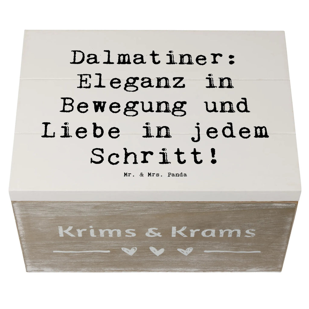 Holzkiste Spruch Dalmatiner Charme Holzkiste, Kiste, Schatzkiste, Truhe, Schatulle, XXL, Erinnerungsbox, Erinnerungskiste, Dekokiste, Aufbewahrungsbox, Geschenkbox, Geschenkdose, Hund, Hunderasse, Rassehund, Hundebesitzer, Geschenk, Tierfreund, Schenken, Welpe