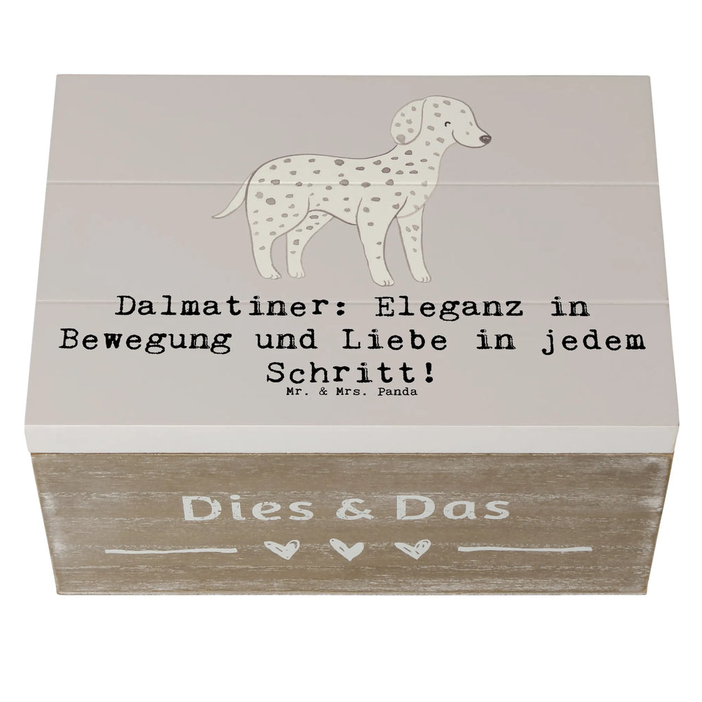 Holzkiste Dalmatiner Charme Holzkiste, Kiste, Schatzkiste, Truhe, Schatulle, XXL, Erinnerungsbox, Erinnerungskiste, Dekokiste, Aufbewahrungsbox, Geschenkbox, Geschenkdose, Hund, Hunderasse, Rassehund, Hundebesitzer, Geschenk, Tierfreund, Schenken, Welpe