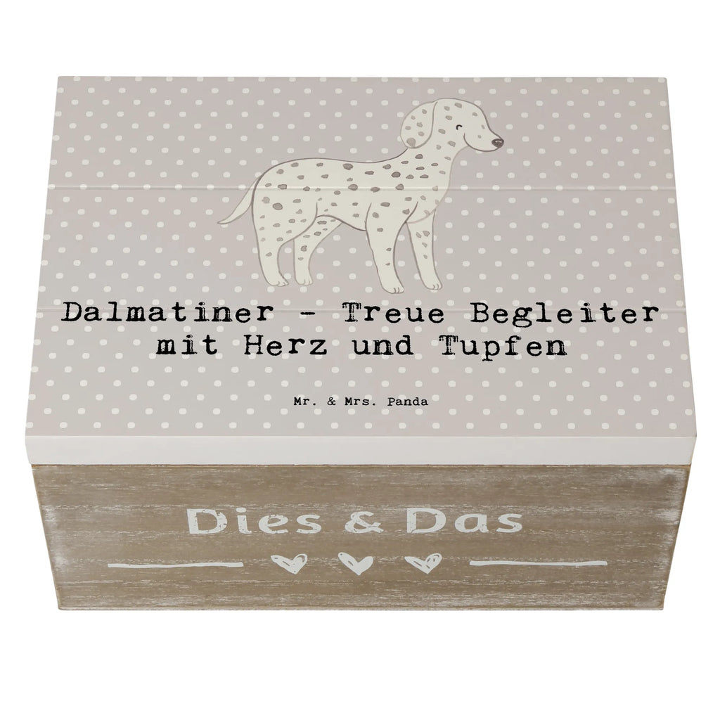 Holzkiste Dalmatiner Herz Holzkiste, Kiste, Schatzkiste, Truhe, Schatulle, XXL, Erinnerungsbox, Erinnerungskiste, Dekokiste, Aufbewahrungsbox, Geschenkbox, Geschenkdose, Hund, Hunderasse, Rassehund, Hundebesitzer, Geschenk, Tierfreund, Schenken, Welpe