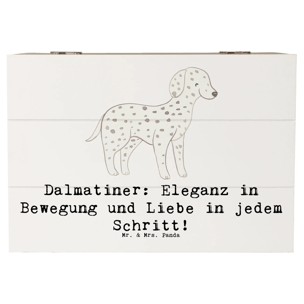 Holzkiste Dalmatiner Charme Holzkiste, Kiste, Schatzkiste, Truhe, Schatulle, XXL, Erinnerungsbox, Erinnerungskiste, Dekokiste, Aufbewahrungsbox, Geschenkbox, Geschenkdose, Hund, Hunderasse, Rassehund, Hundebesitzer, Geschenk, Tierfreund, Schenken, Welpe