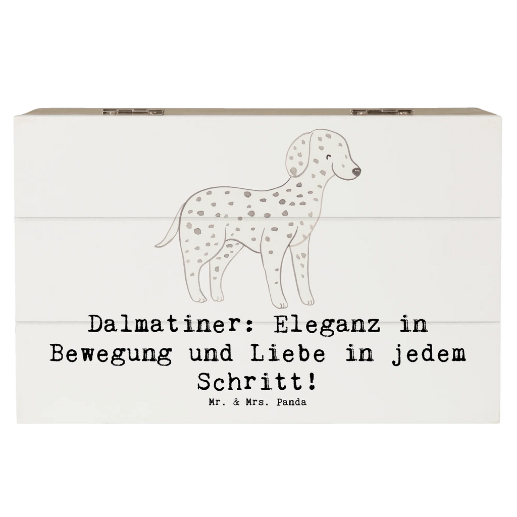 Holzkiste Dalmatiner Charme Holzkiste, Kiste, Schatzkiste, Truhe, Schatulle, XXL, Erinnerungsbox, Erinnerungskiste, Dekokiste, Aufbewahrungsbox, Geschenkbox, Geschenkdose, Hund, Hunderasse, Rassehund, Hundebesitzer, Geschenk, Tierfreund, Schenken, Welpe