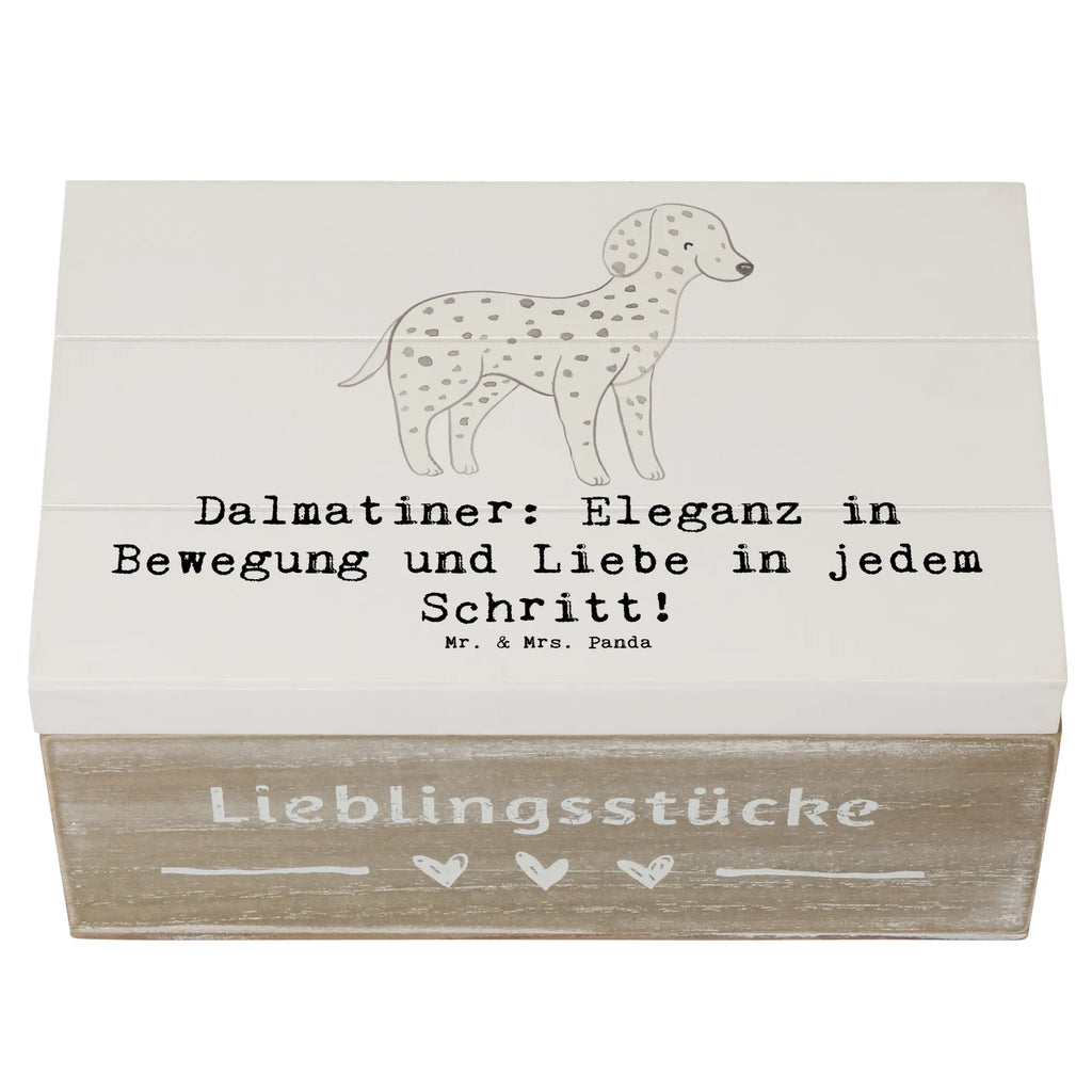 Holzkiste Dalmatiner Charme Holzkiste, Kiste, Schatzkiste, Truhe, Schatulle, XXL, Erinnerungsbox, Erinnerungskiste, Dekokiste, Aufbewahrungsbox, Geschenkbox, Geschenkdose, Hund, Hunderasse, Rassehund, Hundebesitzer, Geschenk, Tierfreund, Schenken, Welpe