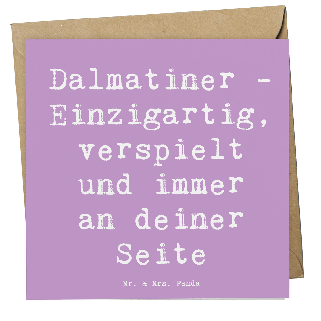 Deluxe Karte Spruch Dalmatiner Freund Karte, Grußkarte, Klappkarte, Einladungskarte, Glückwunschkarte, Hochzeitskarte, Geburtstagskarte, Hochwertige Grußkarte, Hochwertige Klappkarte, Hund, Hunderasse, Rassehund, Hundebesitzer, Geschenk, Tierfreund, Schenken, Welpe