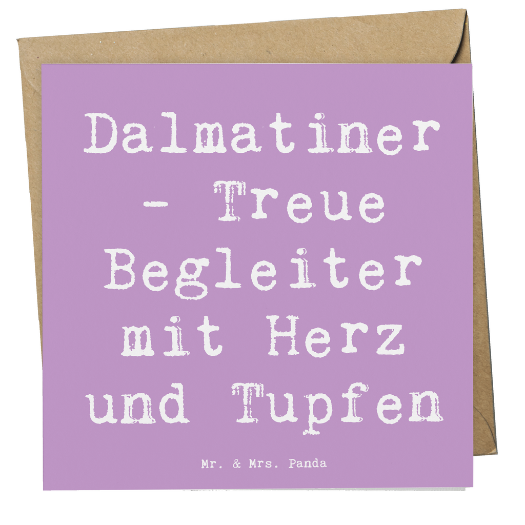 Deluxe Karte Spruch Dalmatiner Herz Karte, Grußkarte, Klappkarte, Einladungskarte, Glückwunschkarte, Hochzeitskarte, Geburtstagskarte, Hochwertige Grußkarte, Hochwertige Klappkarte, Hund, Hunderasse, Rassehund, Hundebesitzer, Geschenk, Tierfreund, Schenken, Welpe