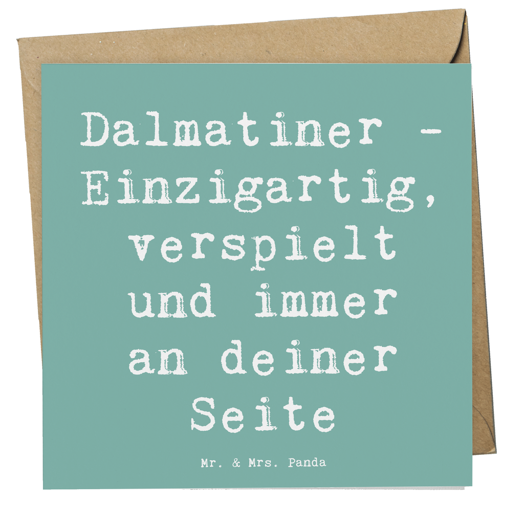 Deluxe Karte Spruch Dalmatiner Freund Karte, Grußkarte, Klappkarte, Einladungskarte, Glückwunschkarte, Hochzeitskarte, Geburtstagskarte, Hochwertige Grußkarte, Hochwertige Klappkarte, Hund, Hunderasse, Rassehund, Hundebesitzer, Geschenk, Tierfreund, Schenken, Welpe