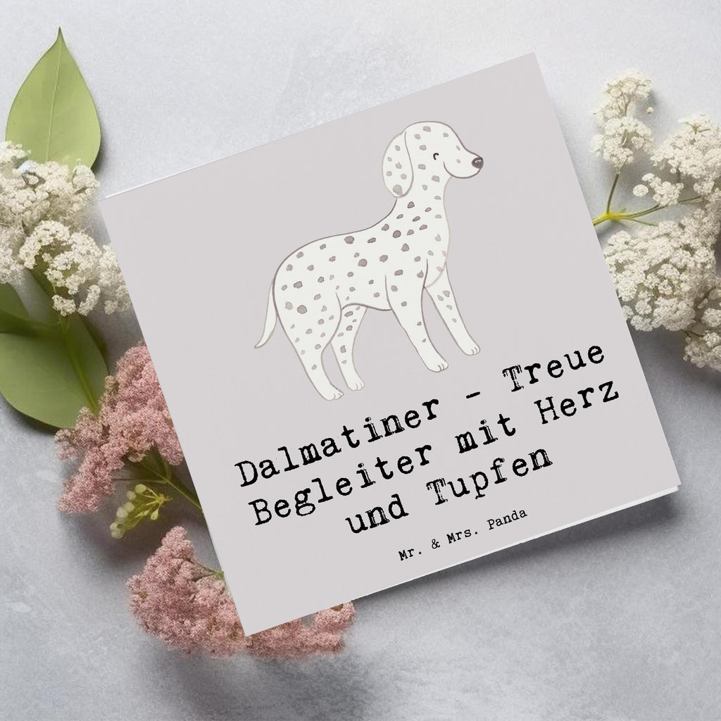 Deluxe Karte Dalmatiner Herz Karte, Grußkarte, Klappkarte, Einladungskarte, Glückwunschkarte, Hochzeitskarte, Geburtstagskarte, Hochwertige Grußkarte, Hochwertige Klappkarte, Hund, Hunderasse, Rassehund, Hundebesitzer, Geschenk, Tierfreund, Schenken, Welpe