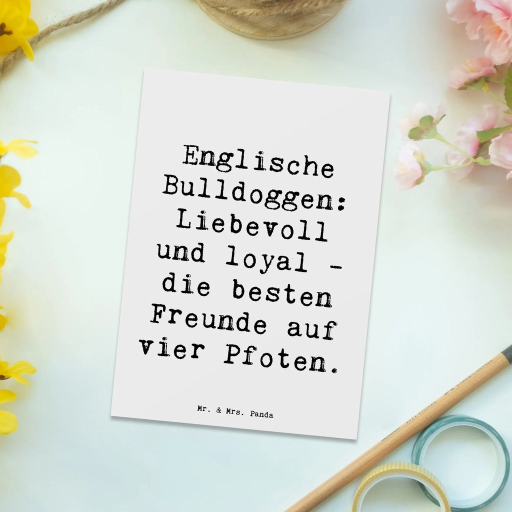 Postkarte Spruch Englische Bulldogge Freunde Postkarte, Karte, Geschenkkarte, Grußkarte, Einladung, Ansichtskarte, Geburtstagskarte, Einladungskarte, Dankeskarte, Ansichtskarten, Einladung Geburtstag, Einladungskarten Geburtstag, Hund, Hunderasse, Rassehund, Hundebesitzer, Geschenk, Tierfreund, Schenken, Welpe