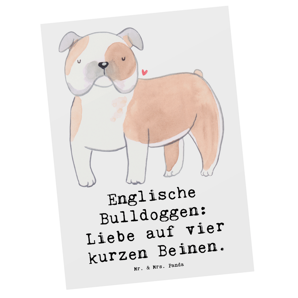 Postkarte Englische Bulldogge Liebe Postkarte, Karte, Geschenkkarte, Grußkarte, Einladung, Ansichtskarte, Geburtstagskarte, Einladungskarte, Dankeskarte, Ansichtskarten, Einladung Geburtstag, Einladungskarten Geburtstag, Hund, Hunderasse, Rassehund, Hundebesitzer, Geschenk, Tierfreund, Schenken, Welpe